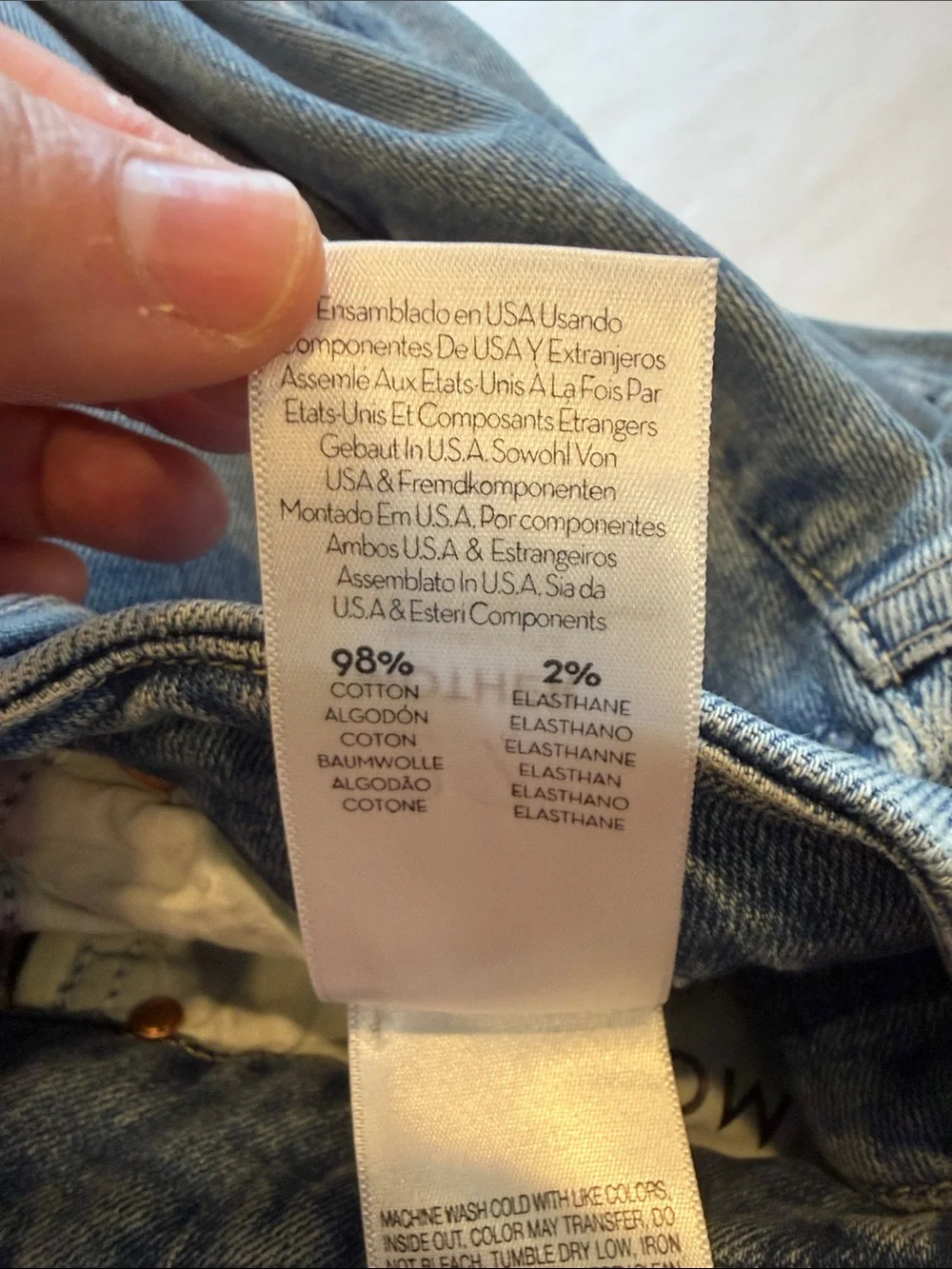 MOTHER Looker Ankle Step Fray Jeans 27 Exposed Secret Sister Distressed NWT